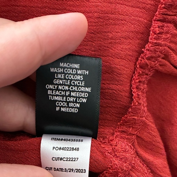 Torrid Ruffled Smocked  Lace Babydoll
Spaghetti Strap Crinkle Gauze Tank Top 1 - Picture 11 of 11